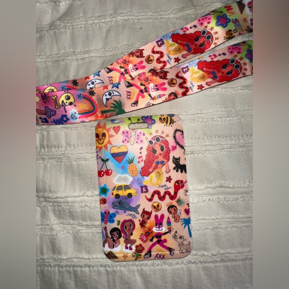 New - Mañana Será Bonito Karol G Lanyard and Badge Holder